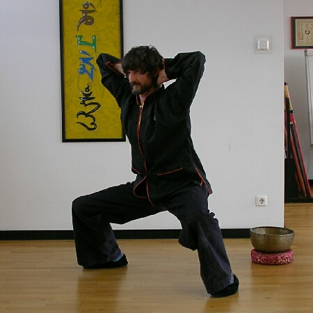 Shaolin Nei-Kung  der Wind bewegt die Lotusblätter,  innere Übungen der Shaolin-Schule